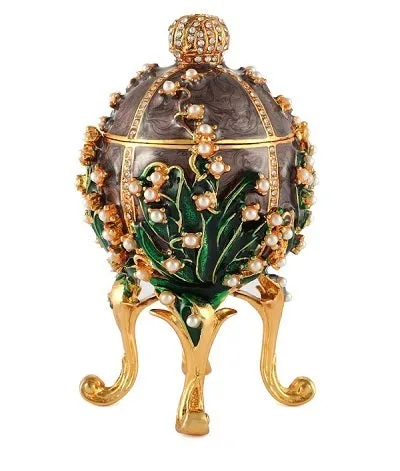 Faberge Eggs Exquisite Imitations Lilies Of The Valley