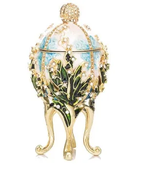 Faberge Eggs Exquisite Imitations Lilies Of The Valley
