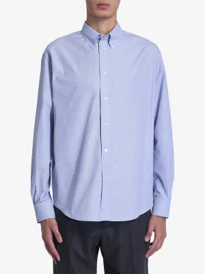 FENDI Men's FF Motif Cotton Shirt - Regular Fit