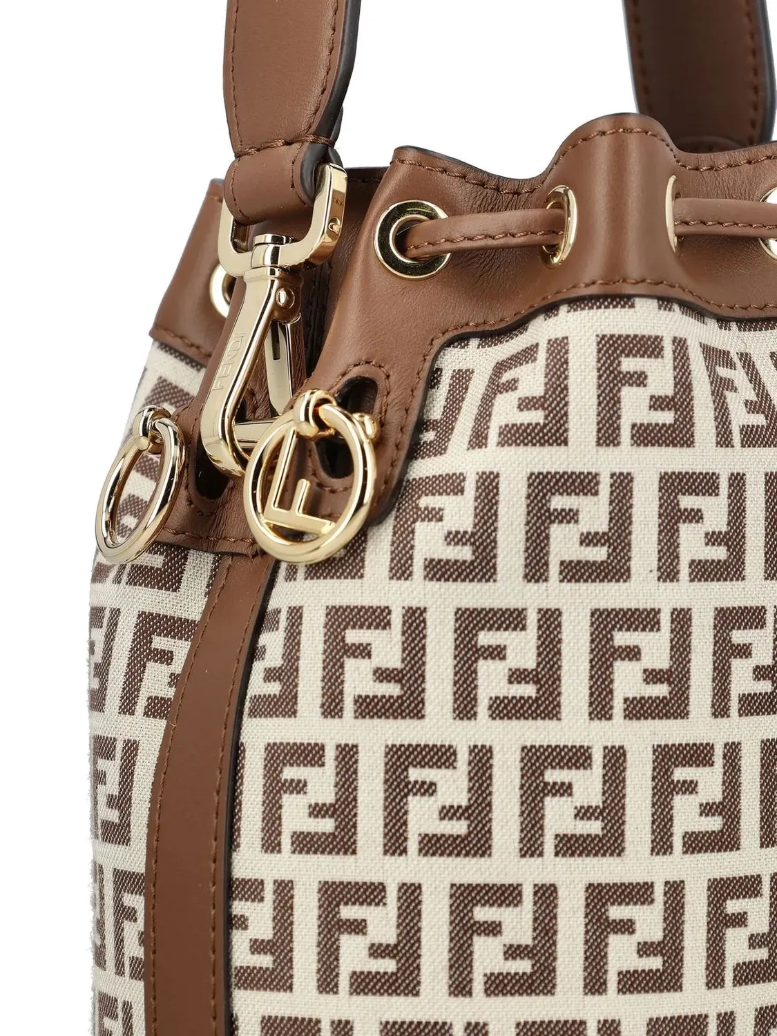 FENDI Mini Handbag with FF Motif