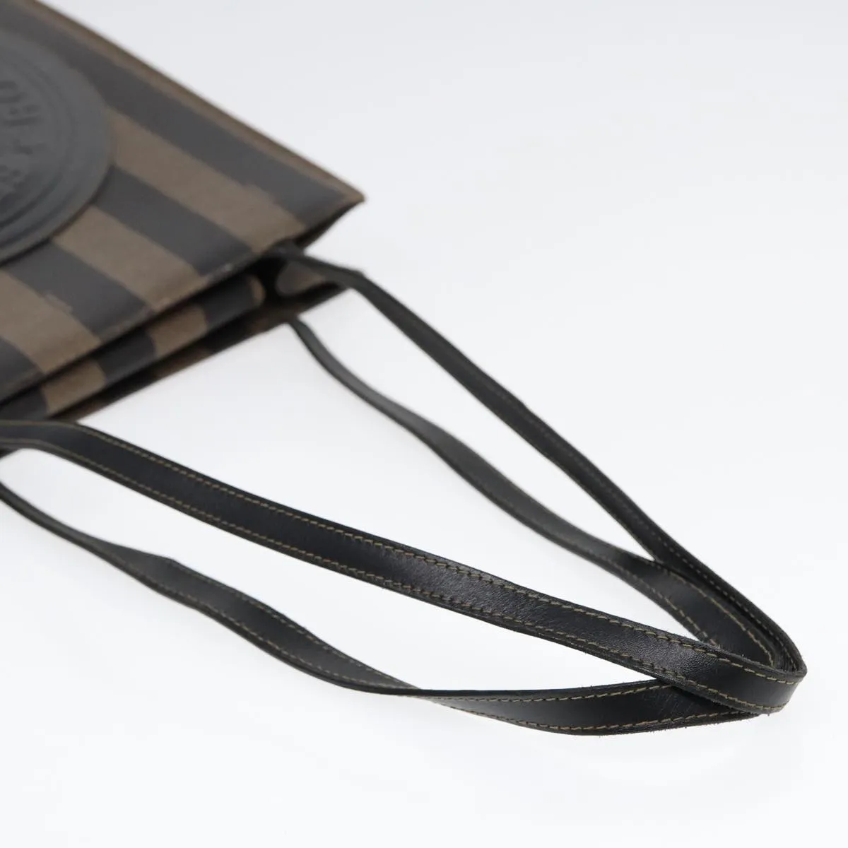 Fendi Pecan  Canvas Tote Bag ()
