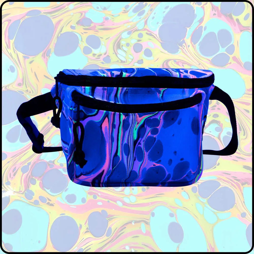 Fire Water UV Hydro-Dipped Fanny Pack
