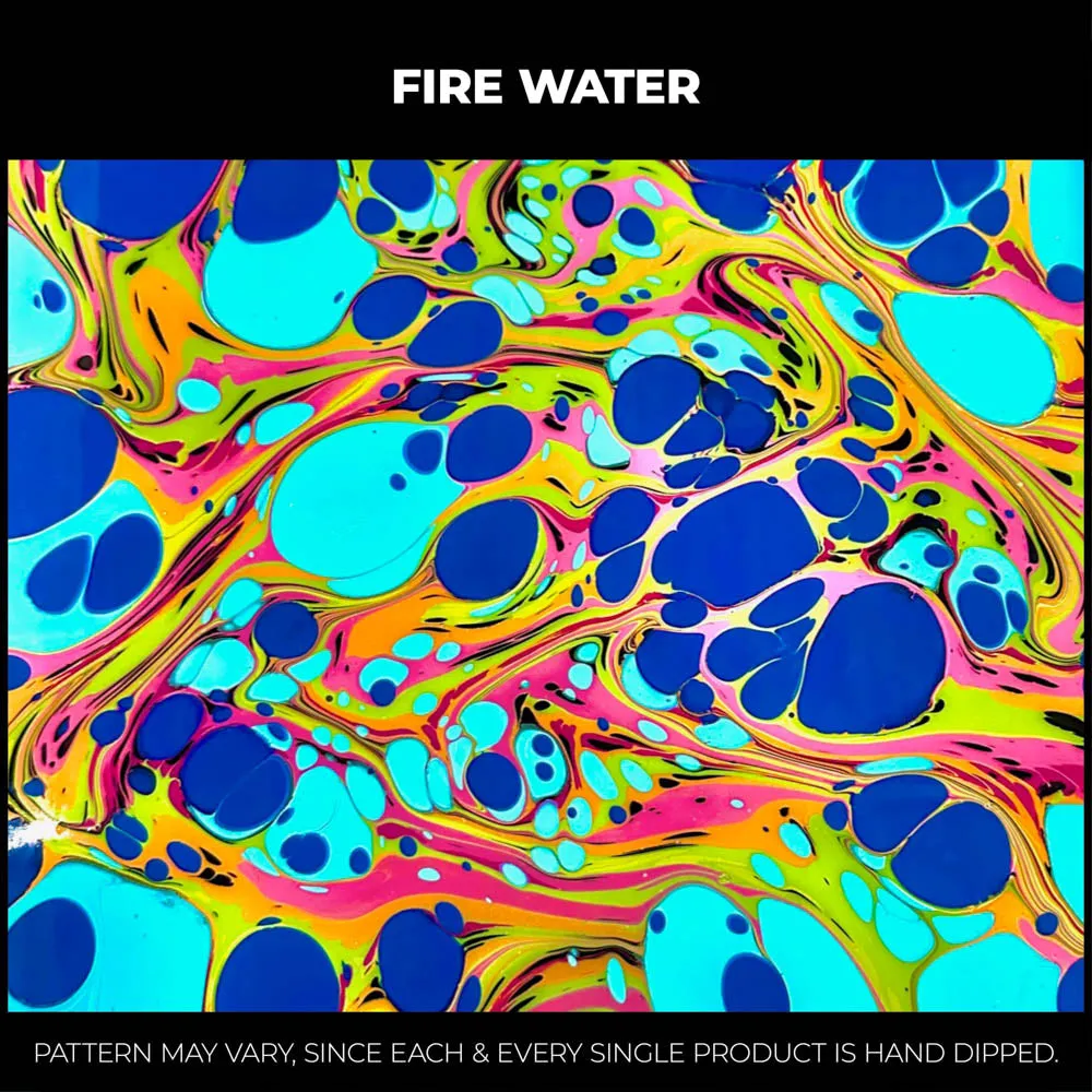 Fire Water UV Hydro-Dipped Fanny Pack