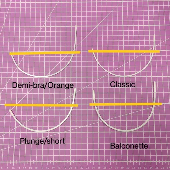 Fitting pack: Klassischer BH Bügel 'Flexi' Gr. 75 - 120 IDbux10
