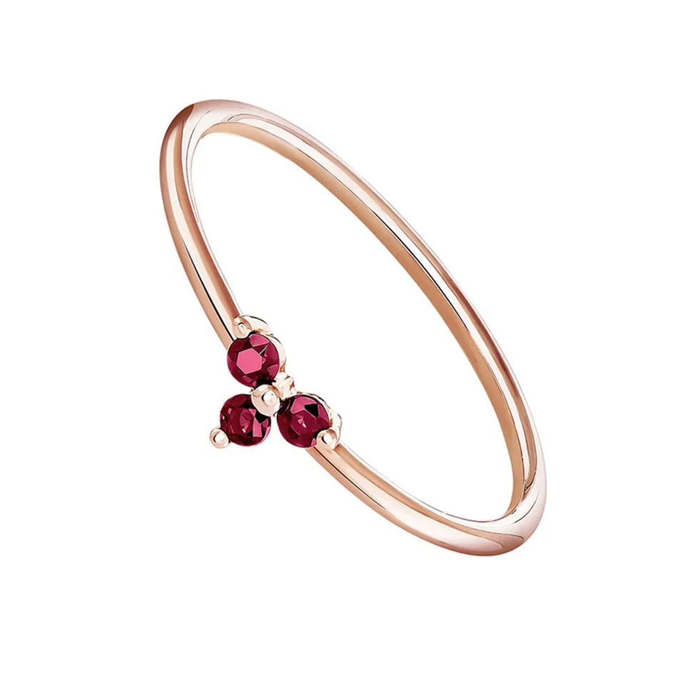 FJ0082 925 Sterling Silver Lotus Ring