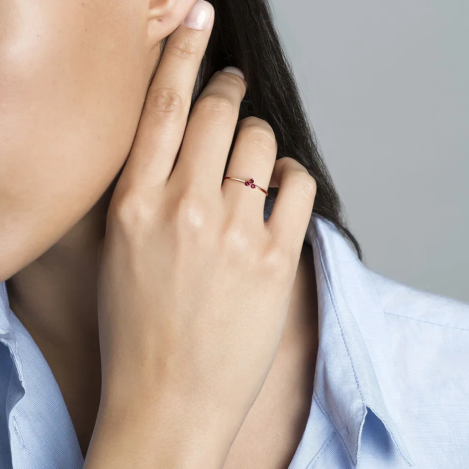 FJ0082 925 Sterling Silver Lotus Ring