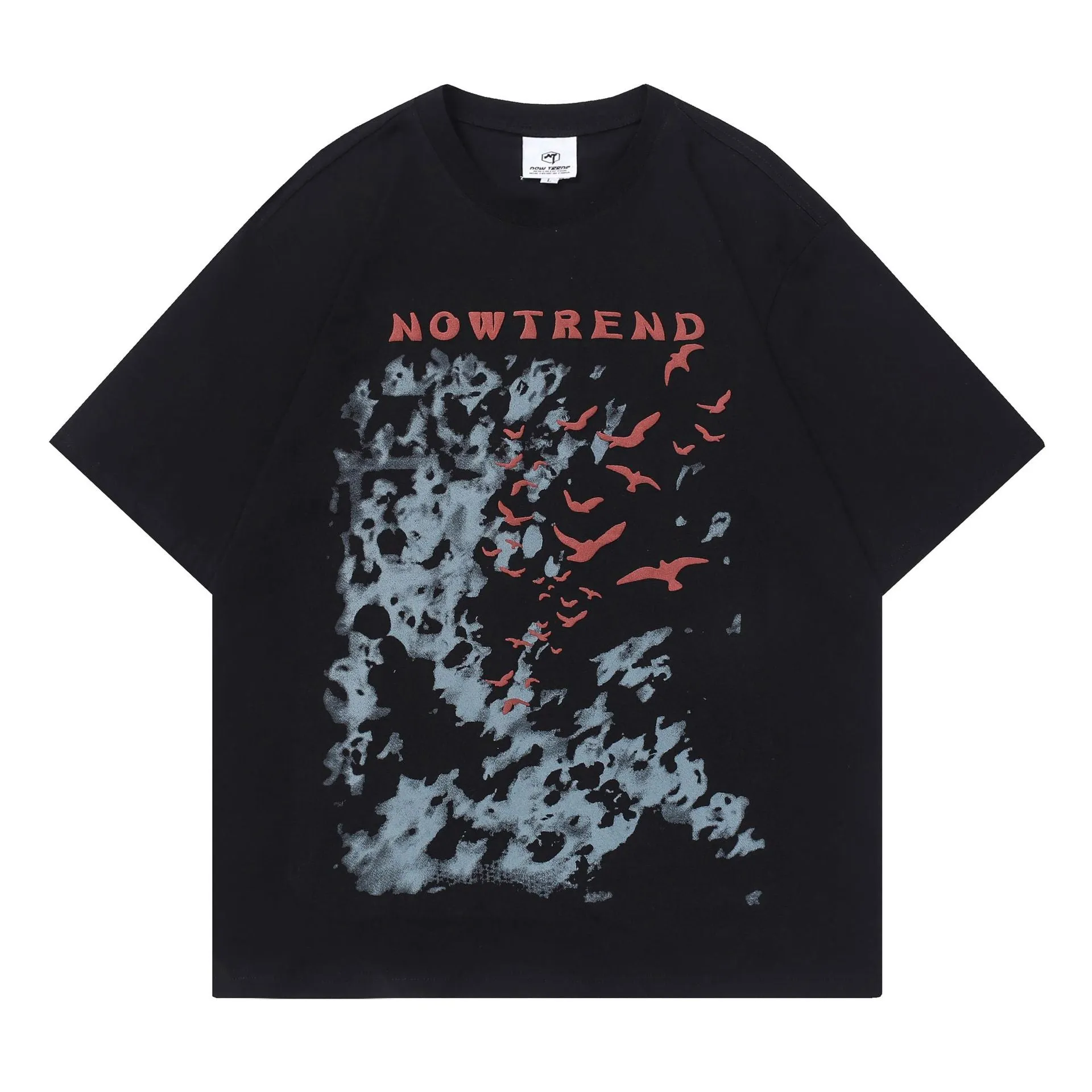 Flock Birds | Artistic Graphic T Shirt