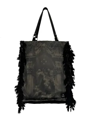Fringed Tattoo 2-Way Large Bag
