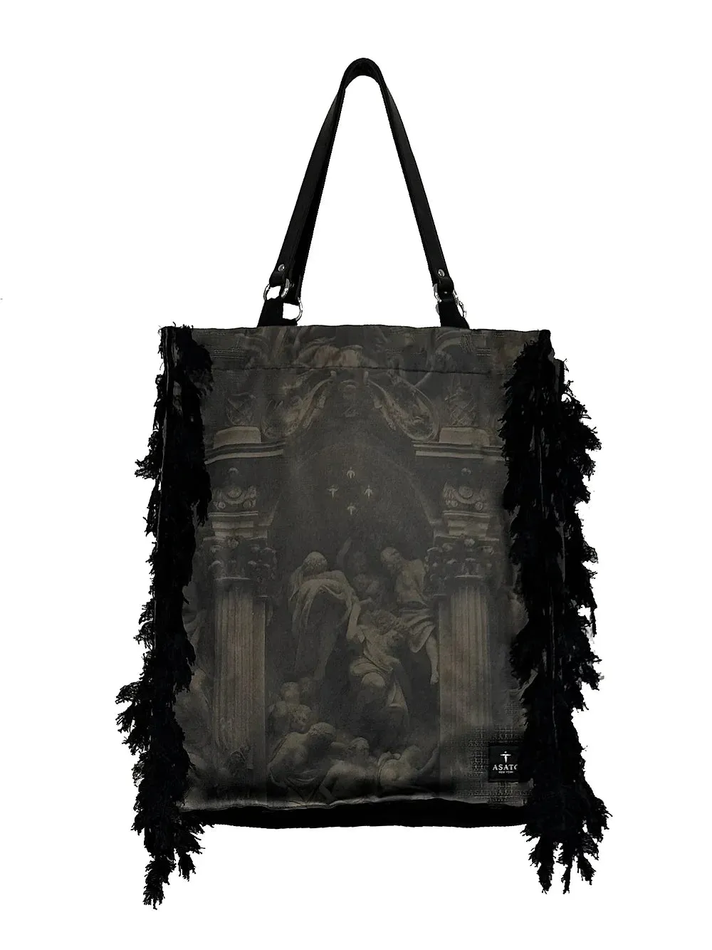 Fringed Tattoo 2-Way Large Bag
