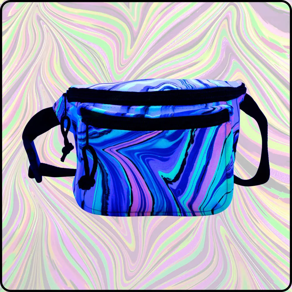 Fruit Stripes UV Hydro-Dipped Fanny Pack