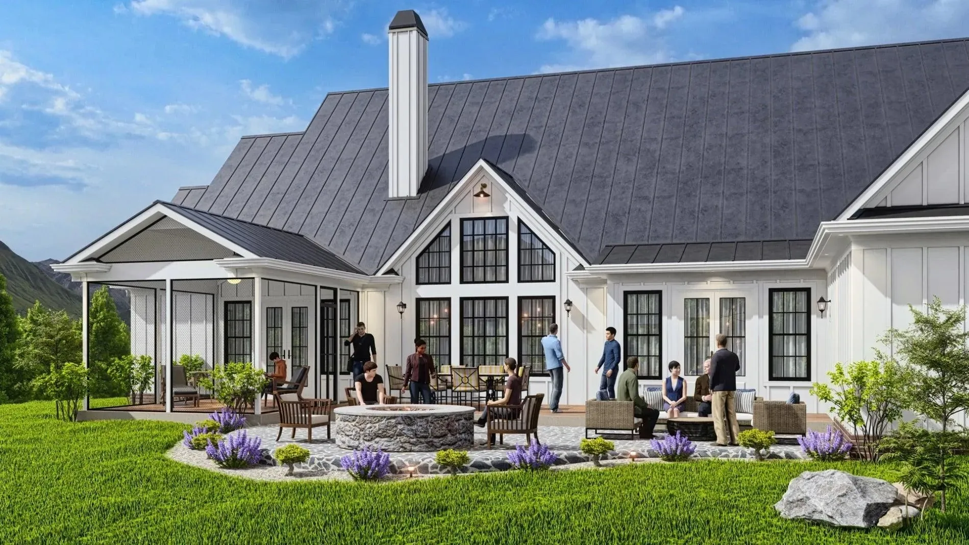 Grandiose 3-Bedroom Home with Expansive Porches and Spacious Layout