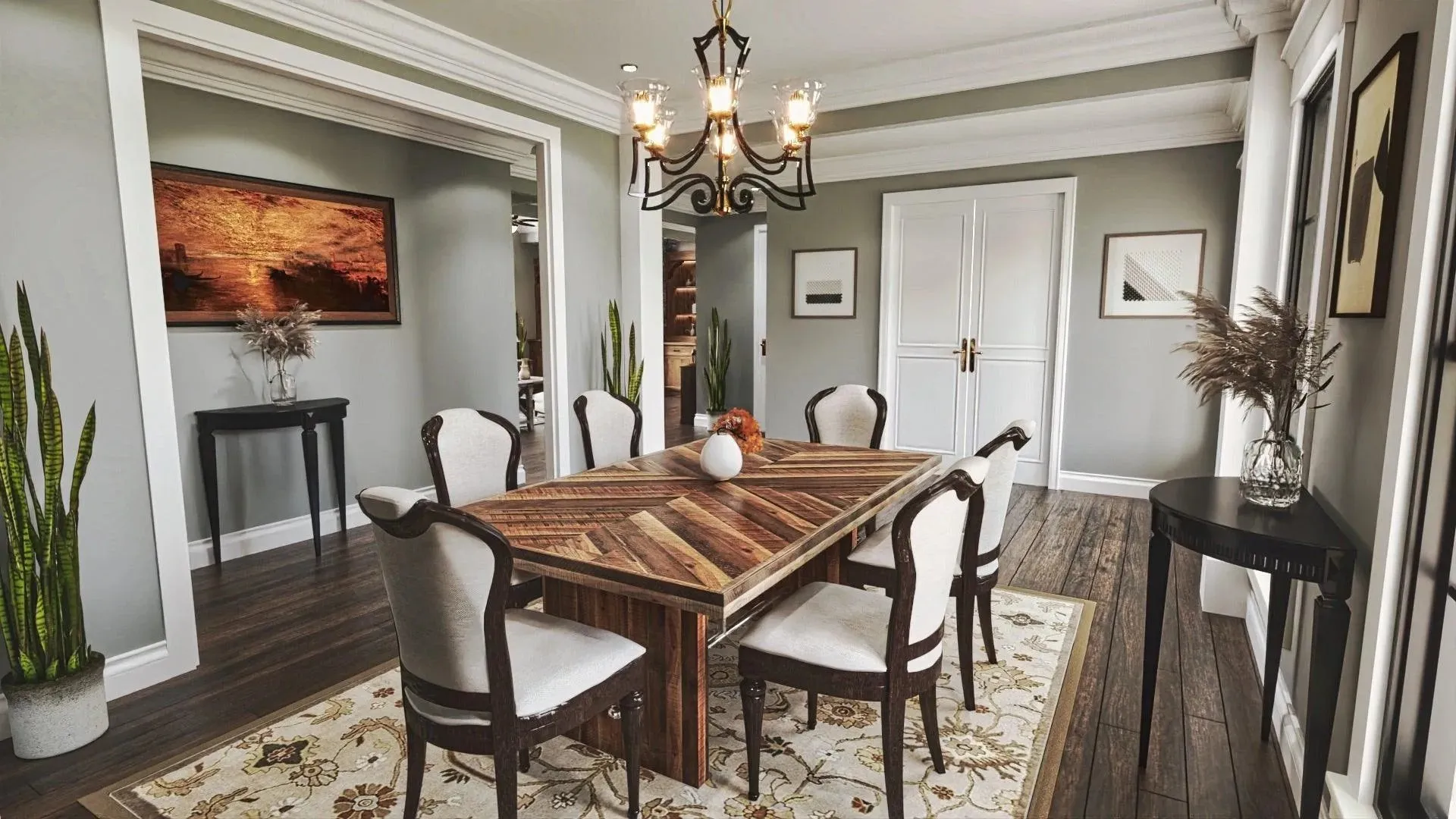 Grandiose 3-Bedroom Home with Expansive Porches and Spacious Layout