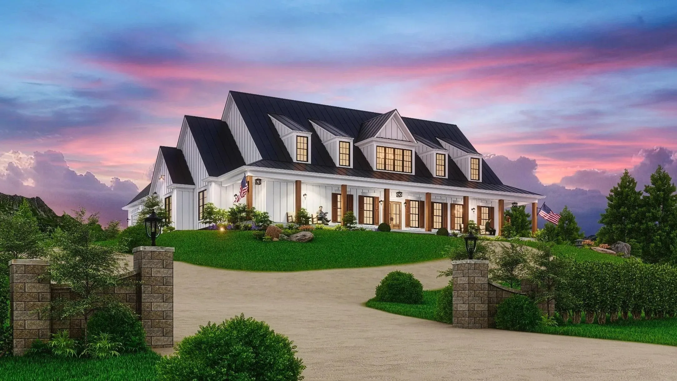 Grandiose 3-Bedroom Home with Expansive Porches and Spacious Layout