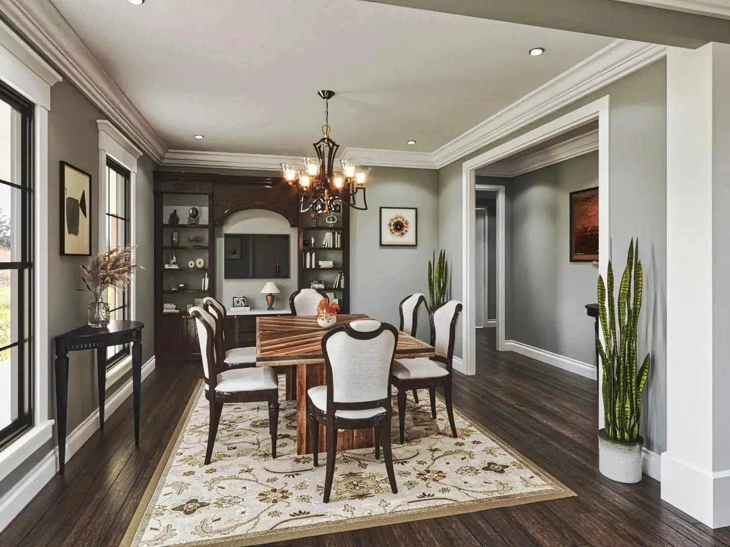 Grandiose 3-Bedroom Home with Expansive Porches and Spacious Layout