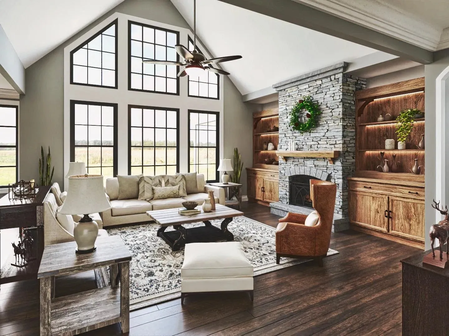 Grandiose 3-Bedroom Home with Expansive Porches and Spacious Layout