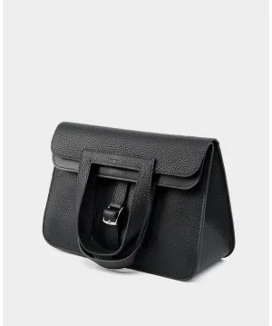 Halzan 25 cowhide crossbody handbag 2778 black
