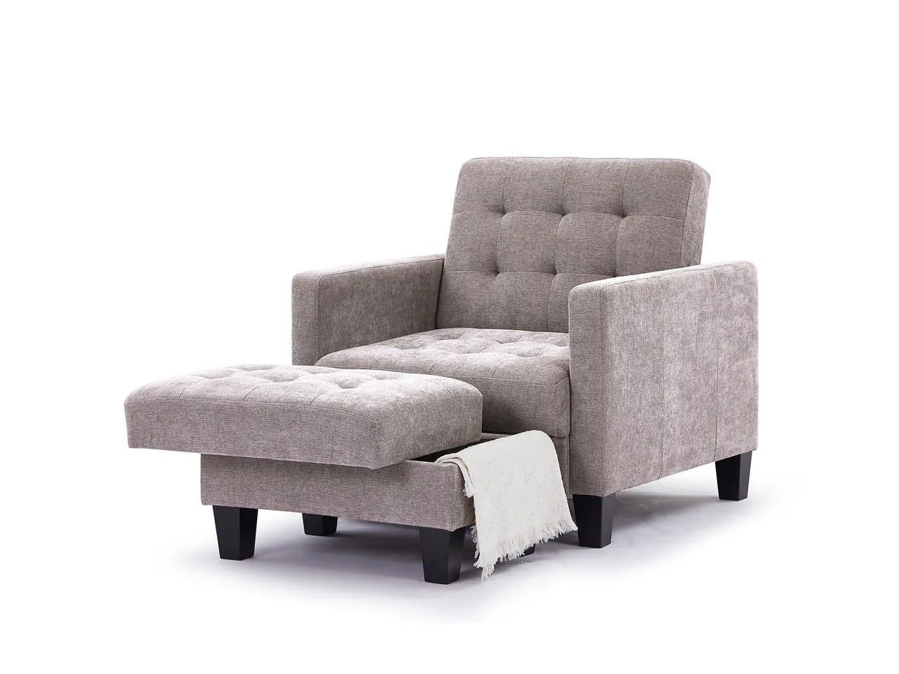 Haych Sofabed - Beige Armchair