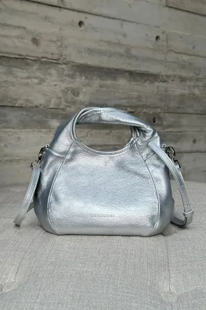 Hobo Twist Bag - Silver - Tas Wanita Bahan Grain Leather - AC3080800