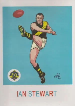 Ian Stewart, Richmond, A4 Print by NOEL