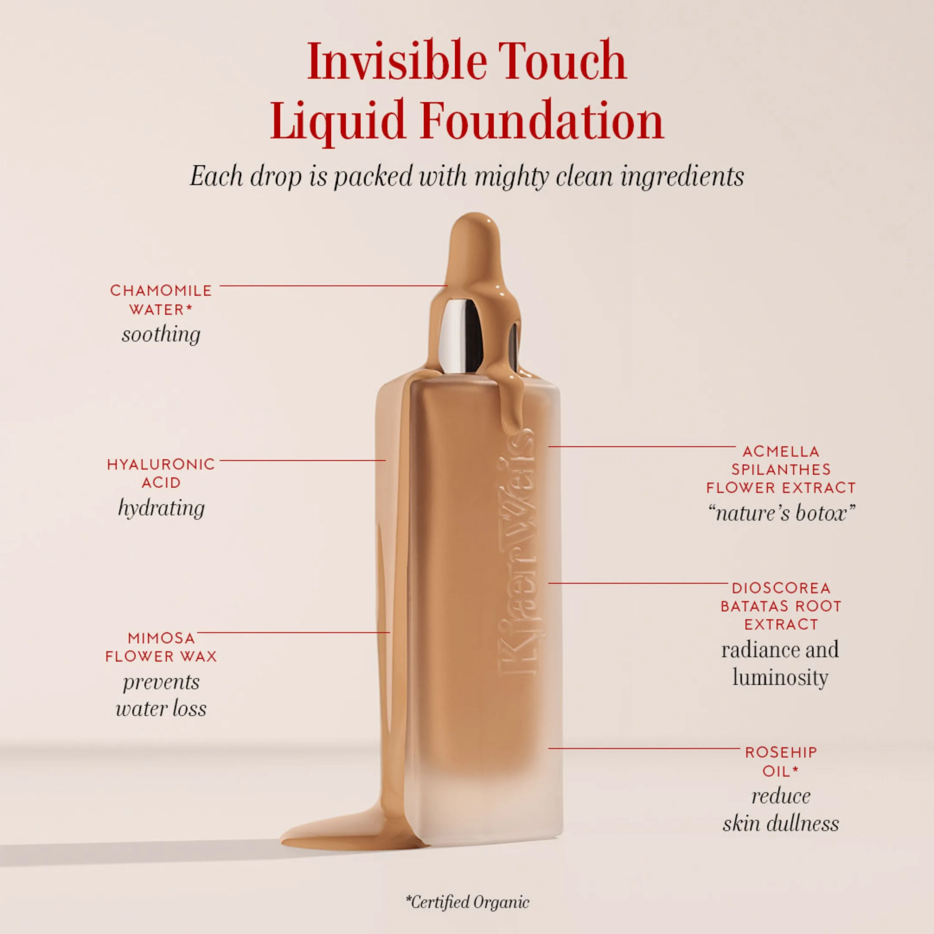 Invisible Touch Liquid Foundation--D322/Exquisite