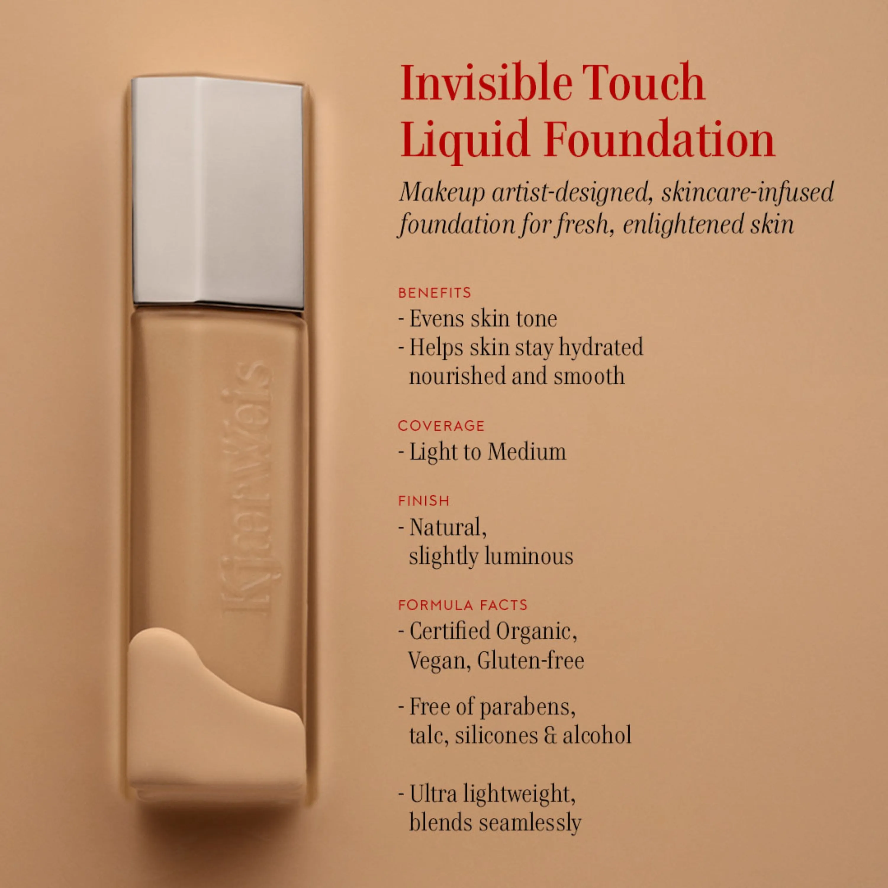 Invisible Touch Liquid Foundation--D322/Exquisite