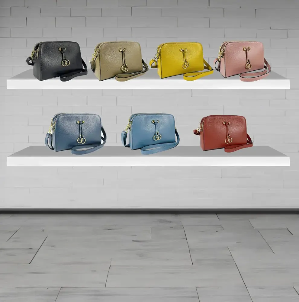 Italian Artisan Crafted Premium Leather Women's Crossbody Purse