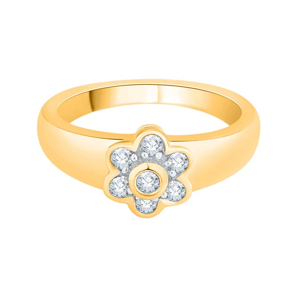 KATARINA 1/5 cttw Prong Set Cluster Diamond Ring
