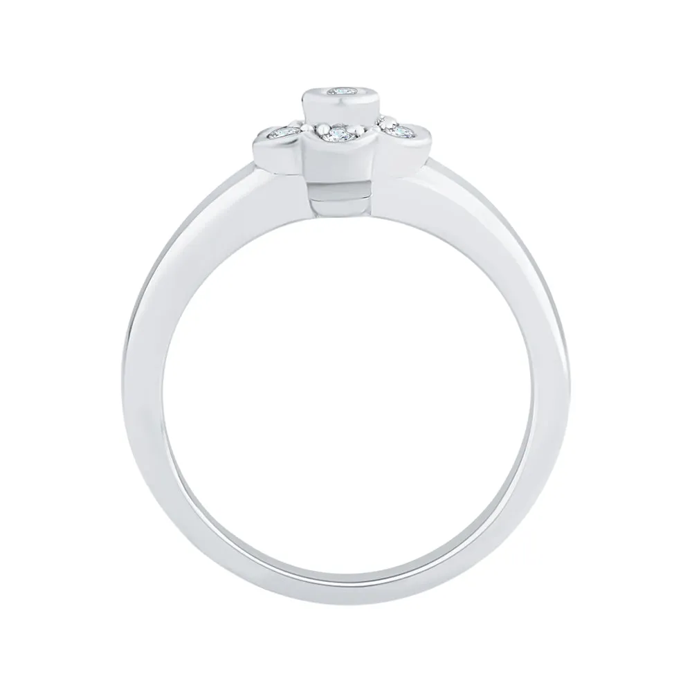 KATARINA 1/5 cttw Prong Set Cluster Diamond Ring