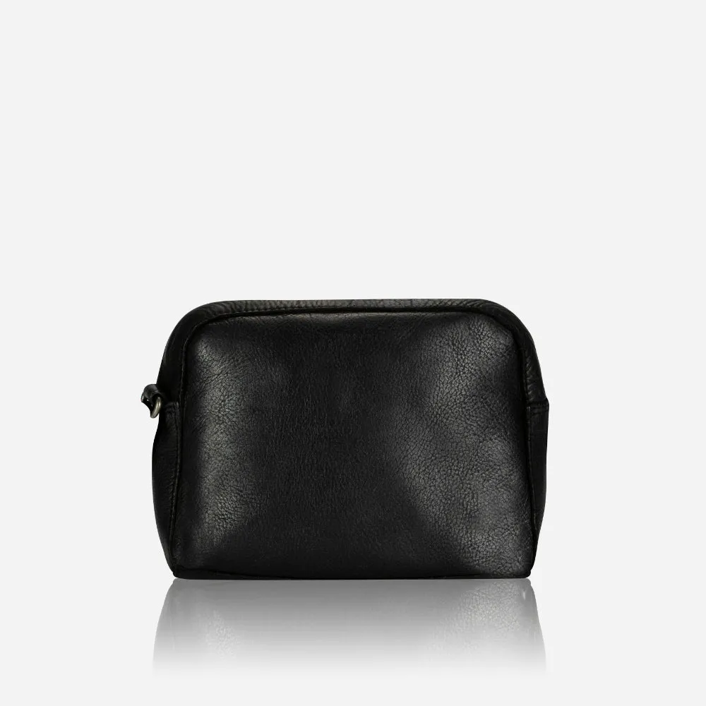 Kate Small Leather Crossbody Bag, Black