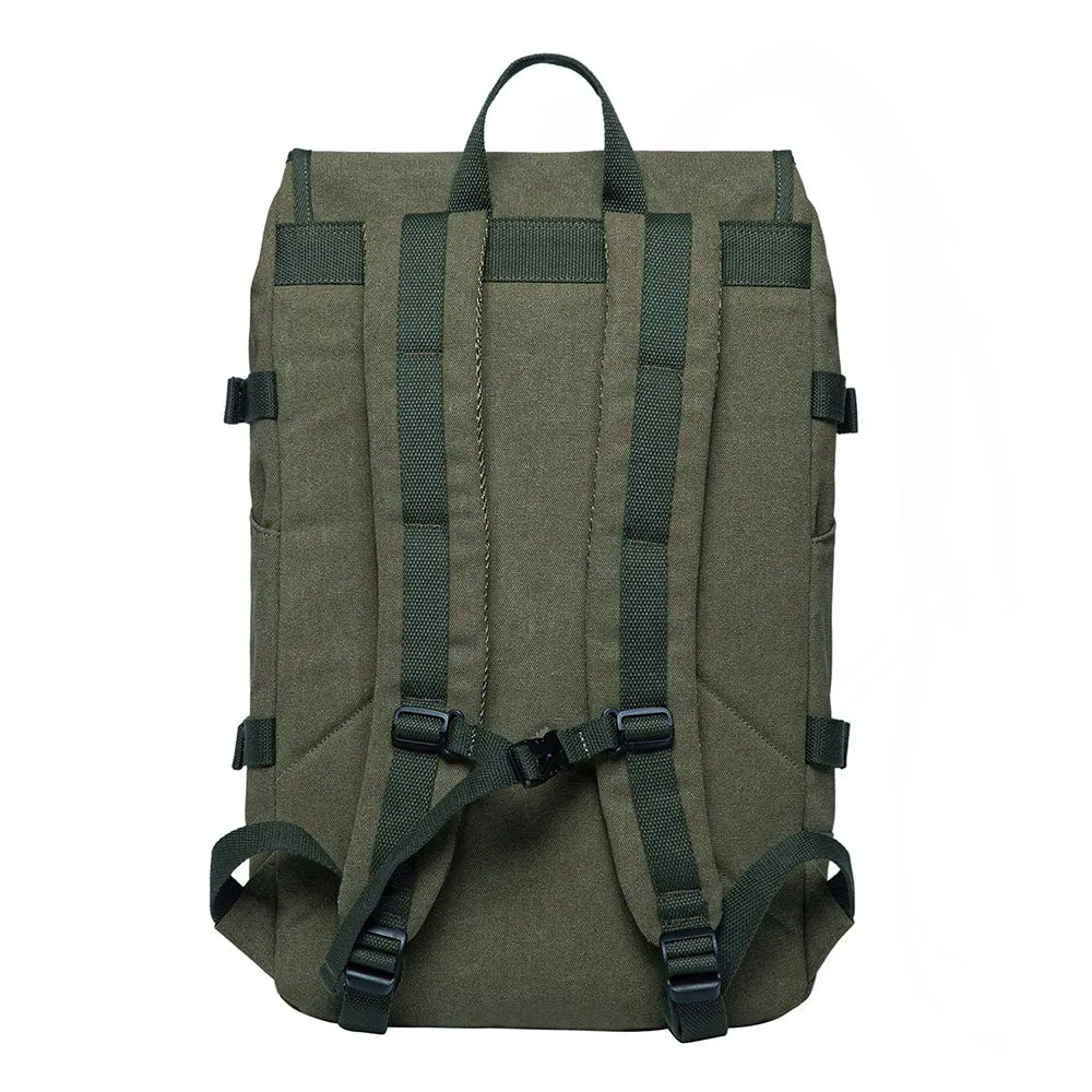 KAUKKO Casual Daypacks Multipurpose Backpacks, Outdoor Backpack, Travel Rucksack Green(Canvas)