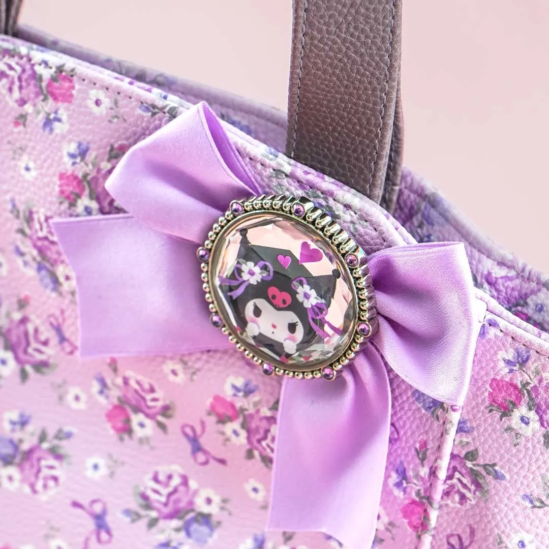 Kuromi Flowery Handbag