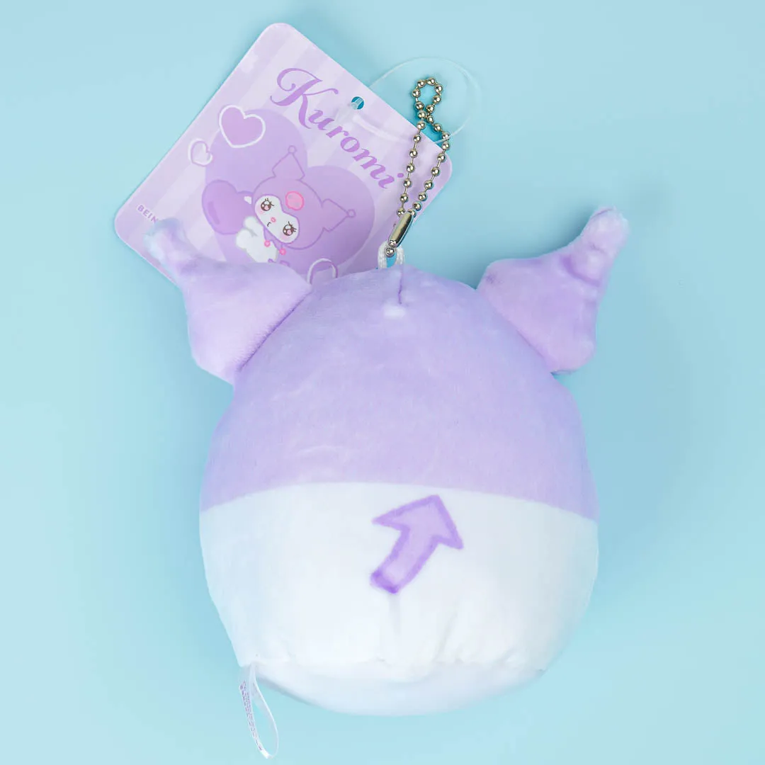 Kuromi Mochi Ball Plushie - Medium