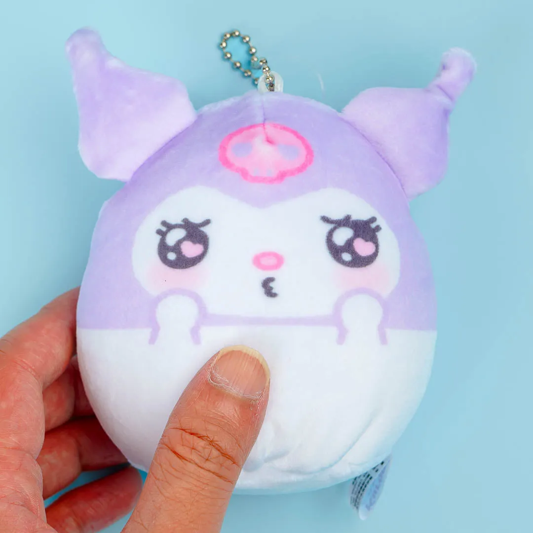 Kuromi Mochi Ball Plushie - Medium