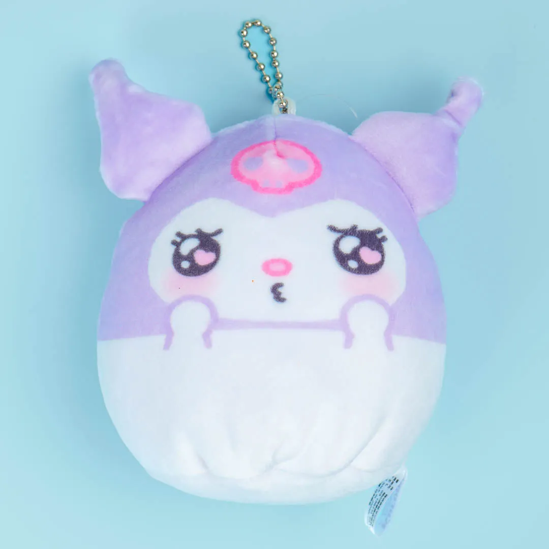 Kuromi Mochi Ball Plushie - Medium