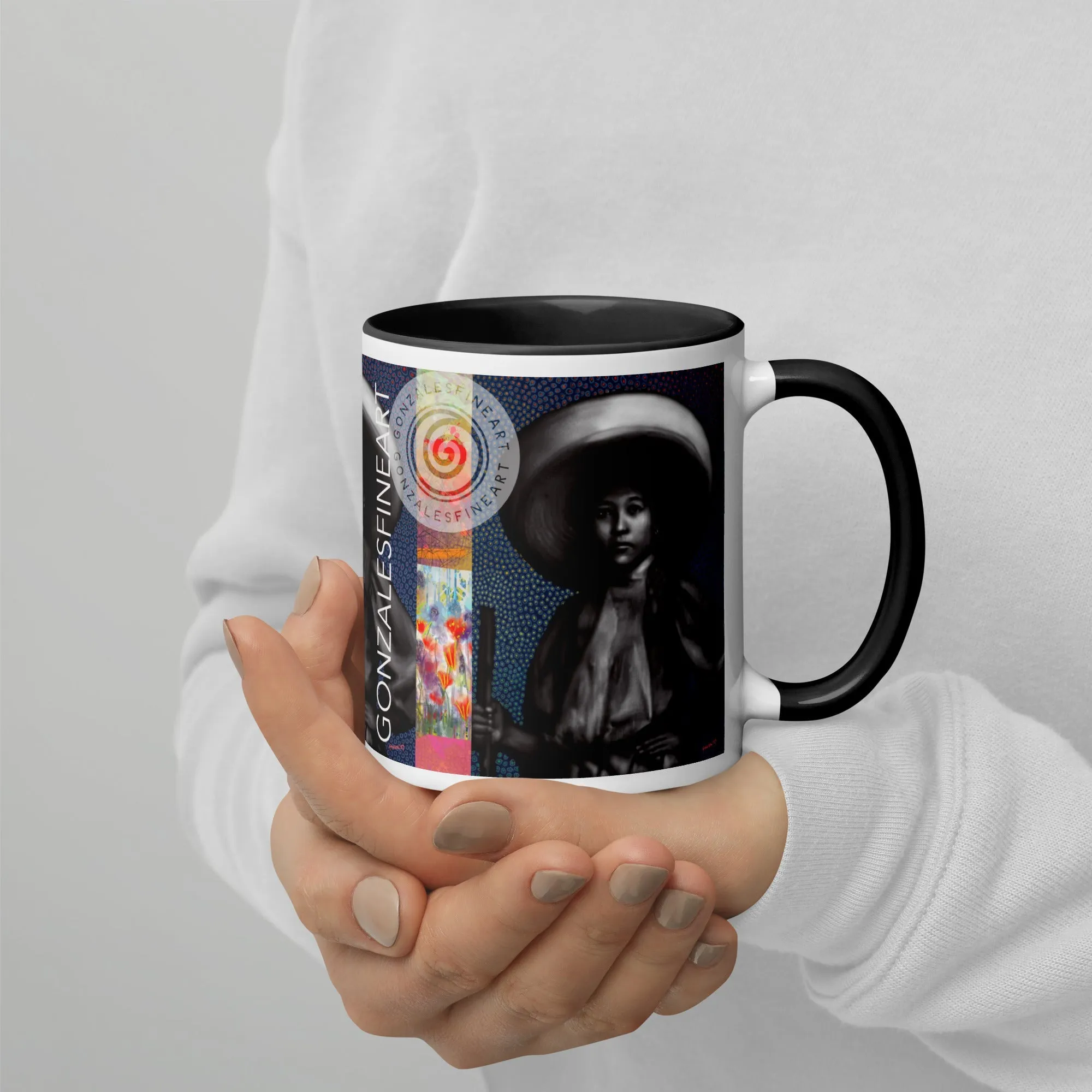 La Adelita Mug with Color Inside