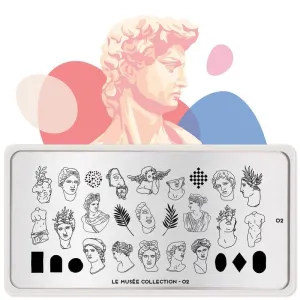 Le Musée 02 ✦ Nail Stamping Plate