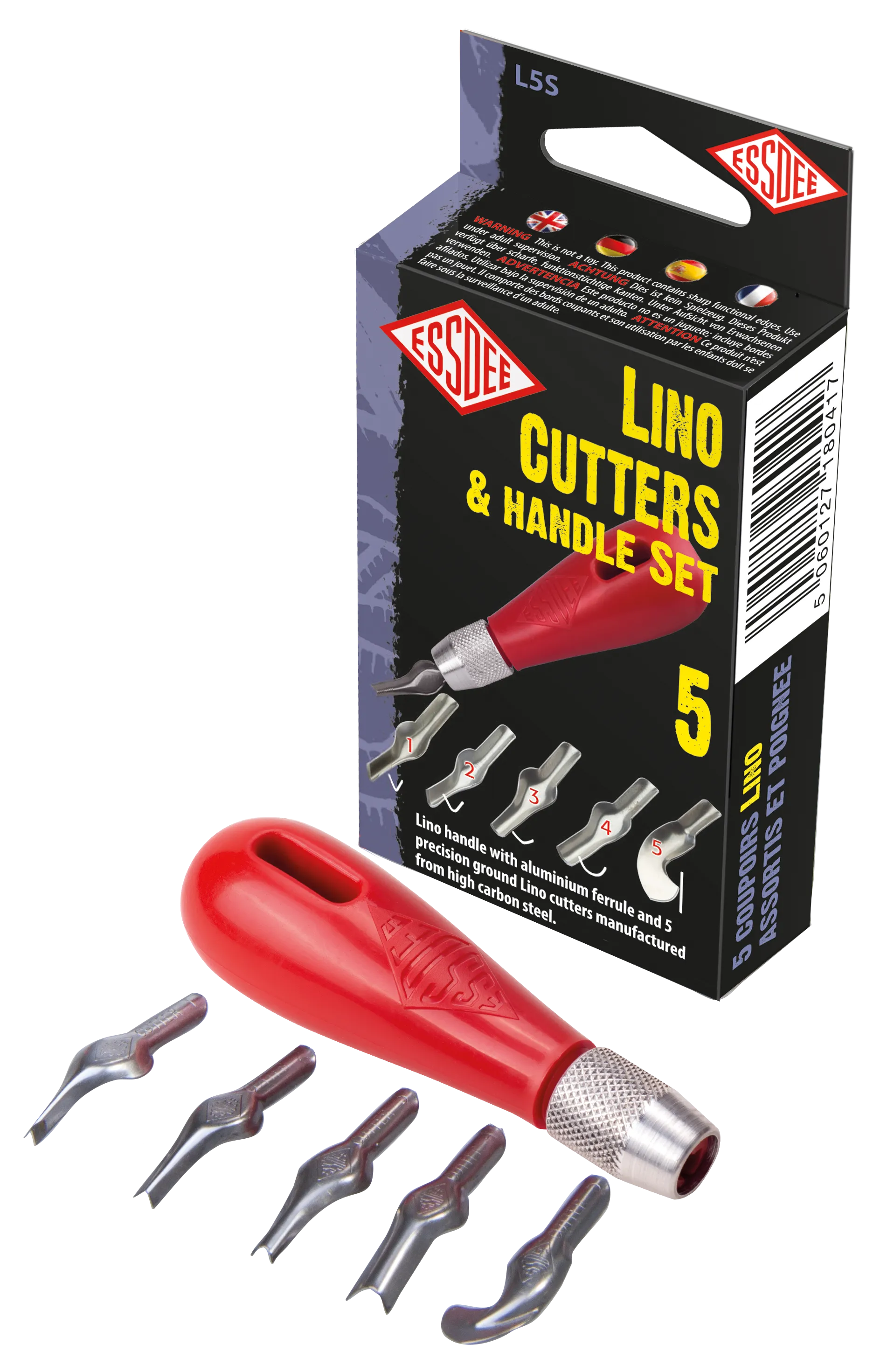 LINO CUTTERS LCS1 SET OF 5