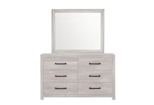 Linwood White Wash Dresser - Spacious Dresser