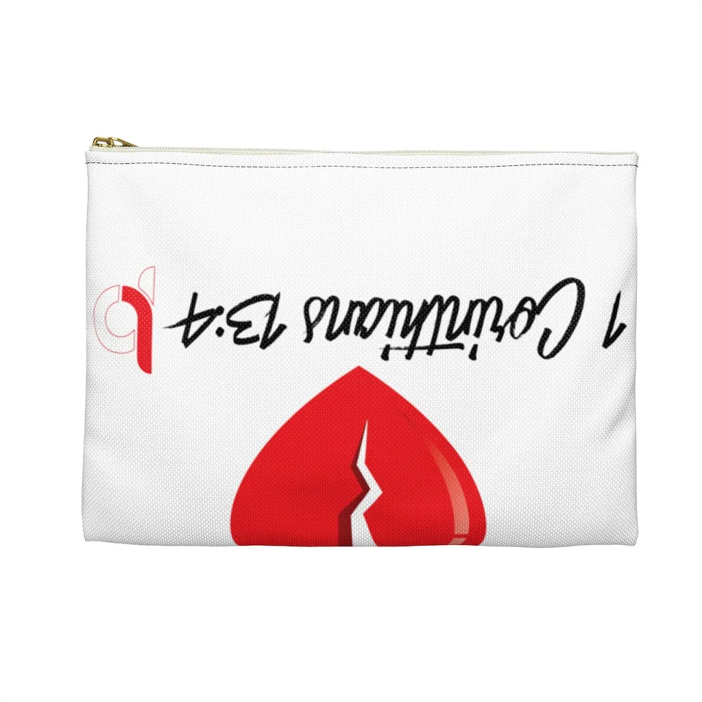 Love Does Not Envy Accessory Pouch