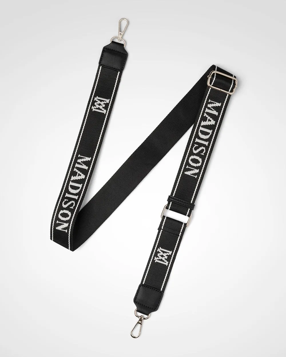 Madison Monogram Stripe Bag Strap