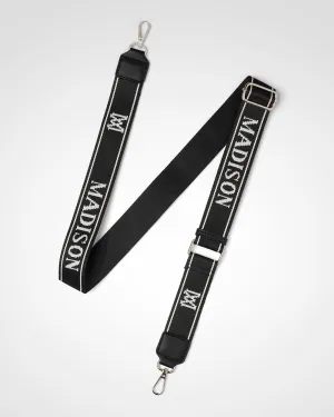 Madison Monogram Stripe Bag Strap