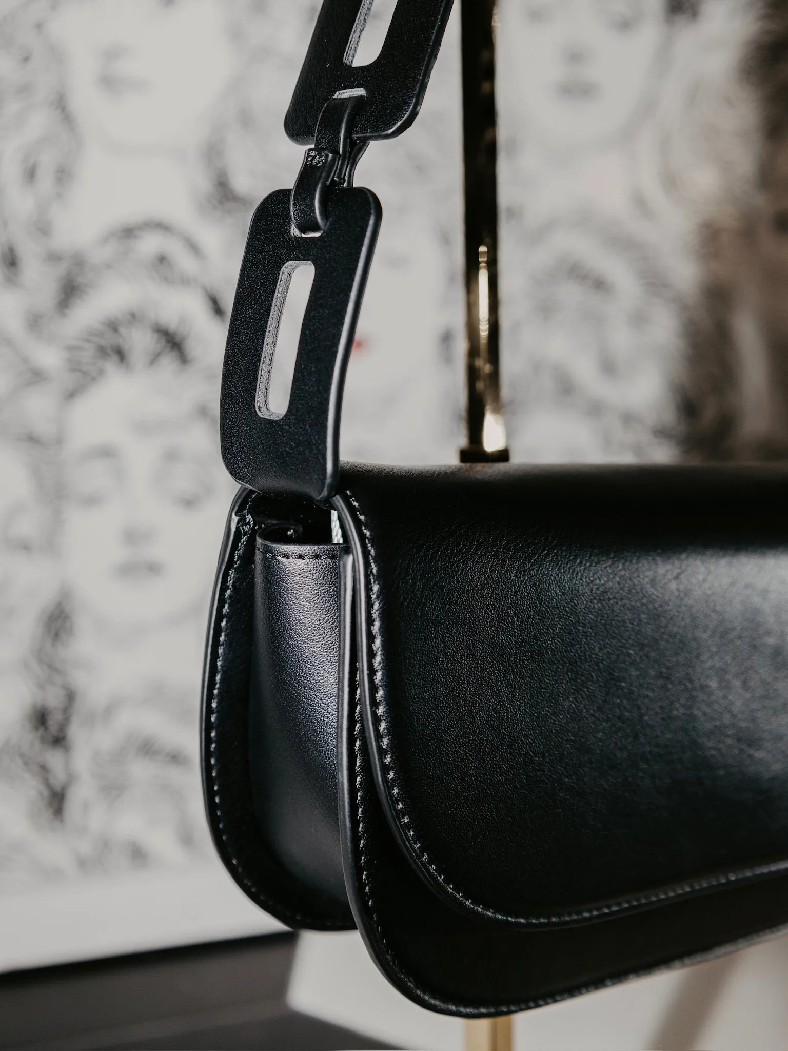 Melie Bianco Inez Shoulder Bag - Black