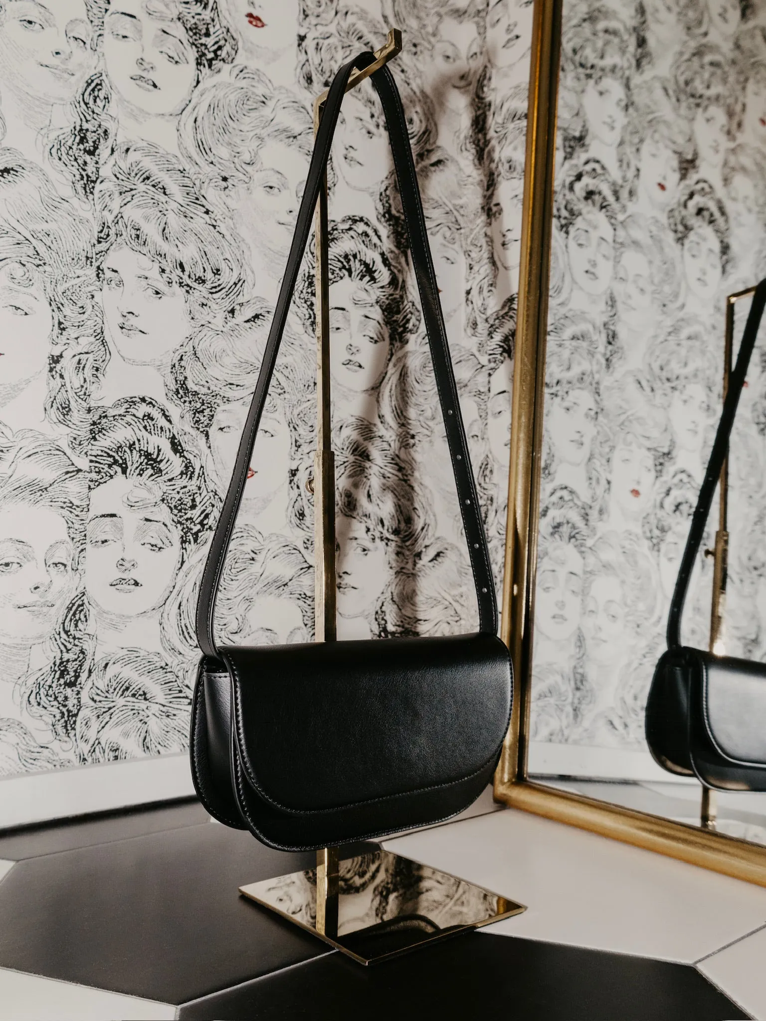 Melie Bianco Inez Shoulder Bag - Black