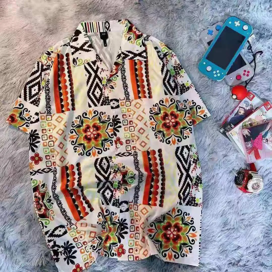 Men's Exquisite Designed Aloha Shirt