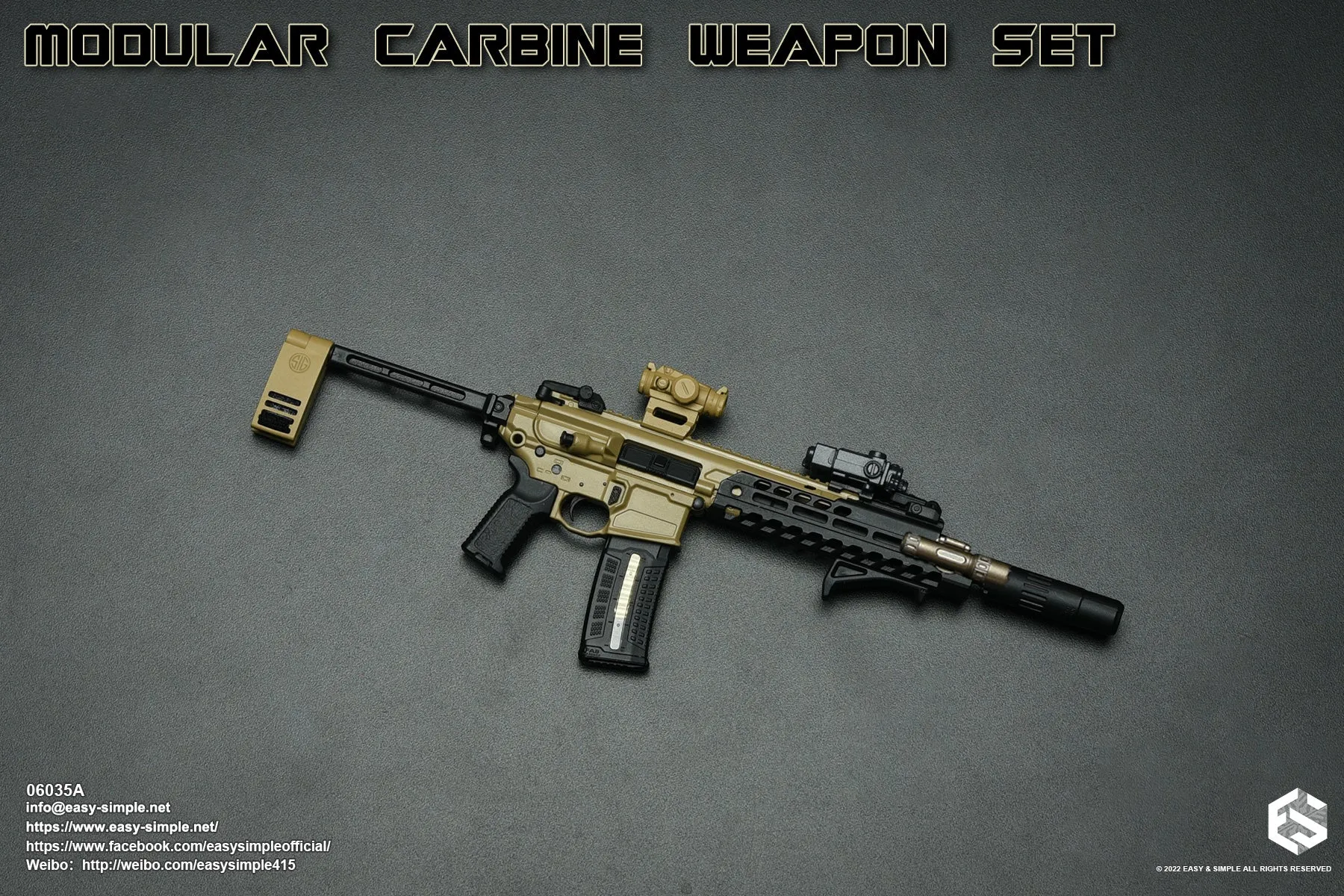 Modular Weapon Set Ver. A - Chest Rig w/Fanny Pack