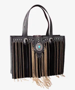 Montana West Concho Fringe Concealed Carry Tote