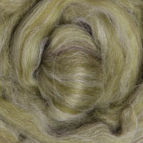 Moss Alpaca/Merino Blended Tops