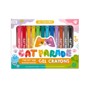 Ooly Cat Parade Watercolor Gel Crayons