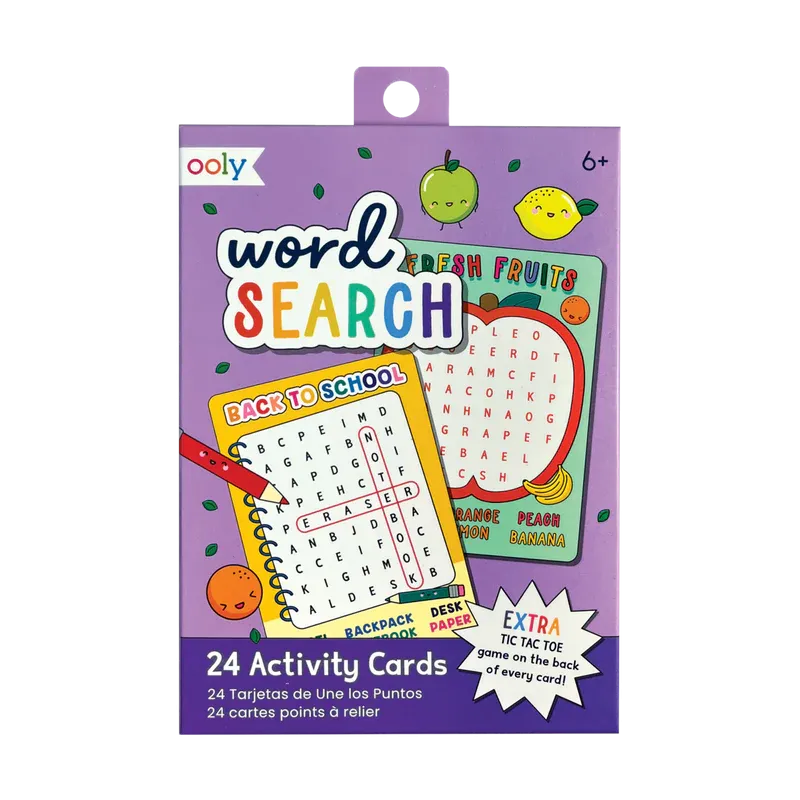 Ooly Word Search Activity Cards