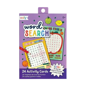 Ooly Word Search Activity Cards